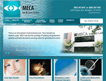 Tablet Screenshot of mecavision.com